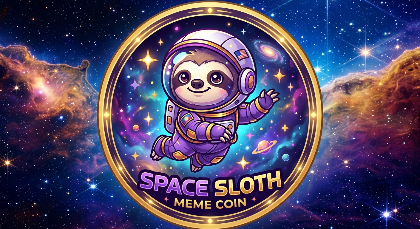 Space Sloth token logo