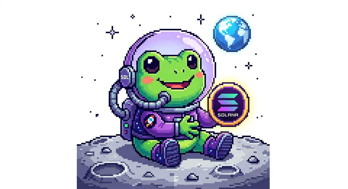 Space Frog token logo