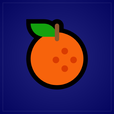 🍊 Orange token logo