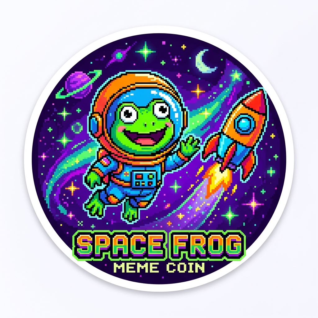 Space Frog token logo