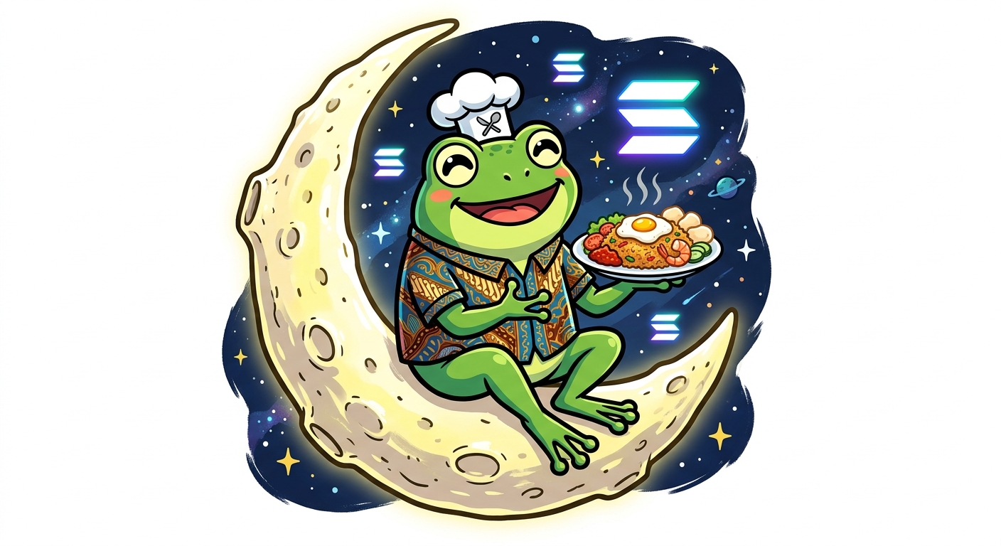 Nasi Goreng Frog token logo