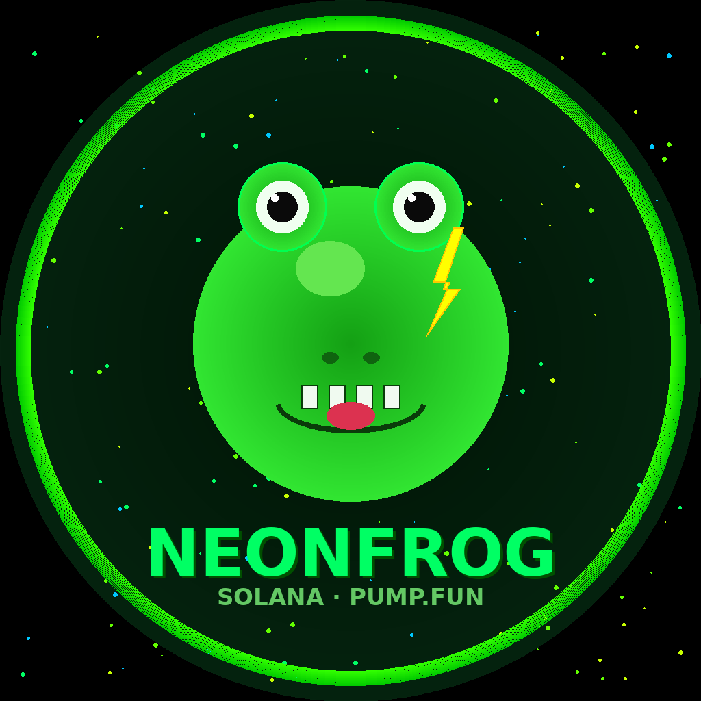 NeonFrog token logo